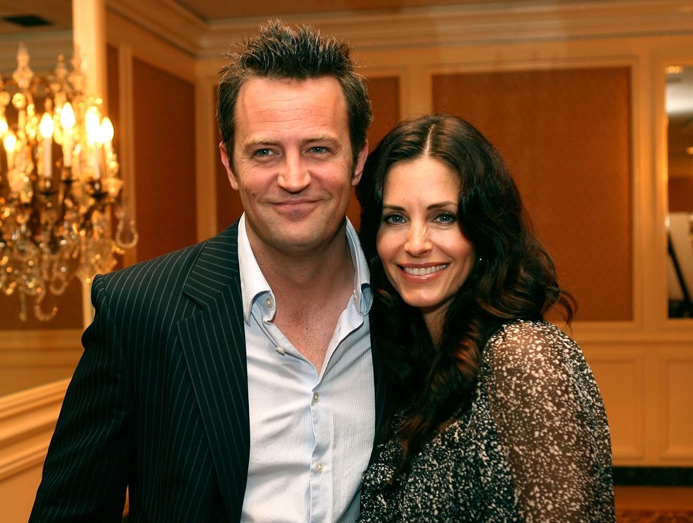 Courtney Cox y Matthew Perry