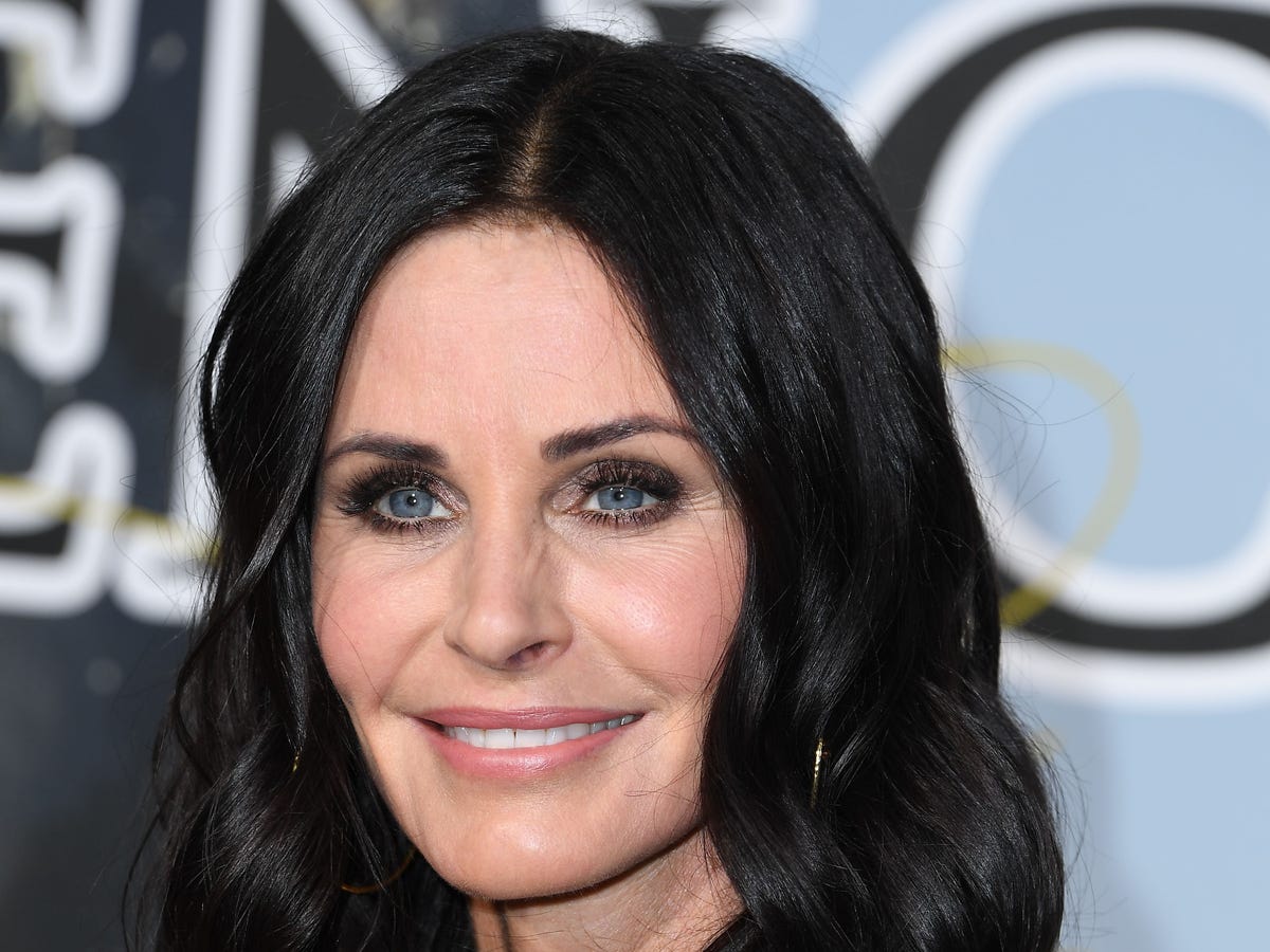Courteney Cox says her skin was best at this surprising age