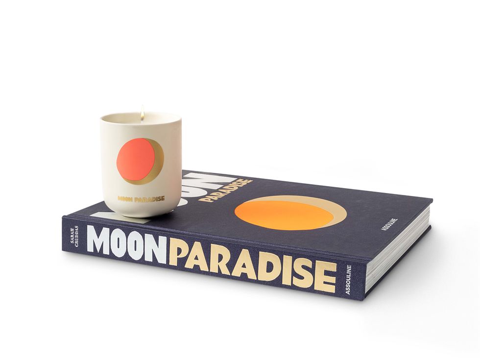 assouline moon candle