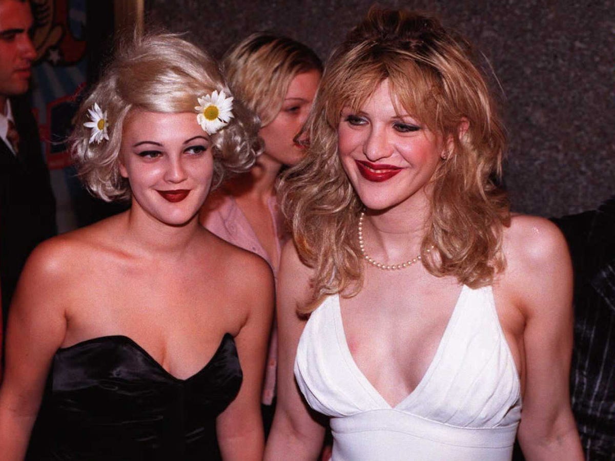 Las mejores imágenes de Courtney Love con sus amigos