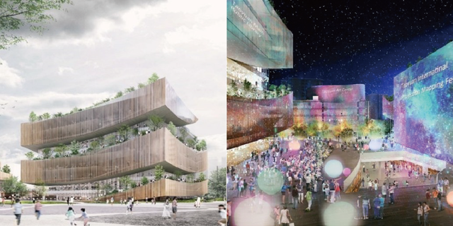 桃園市立圖書館新建總館完工後將串連藝文特區的多功能展演中心、肩負展演、商業、文化與休閒活動等多種元素，讓圖書館更加貼近民眾生活，預計於2021年完工。