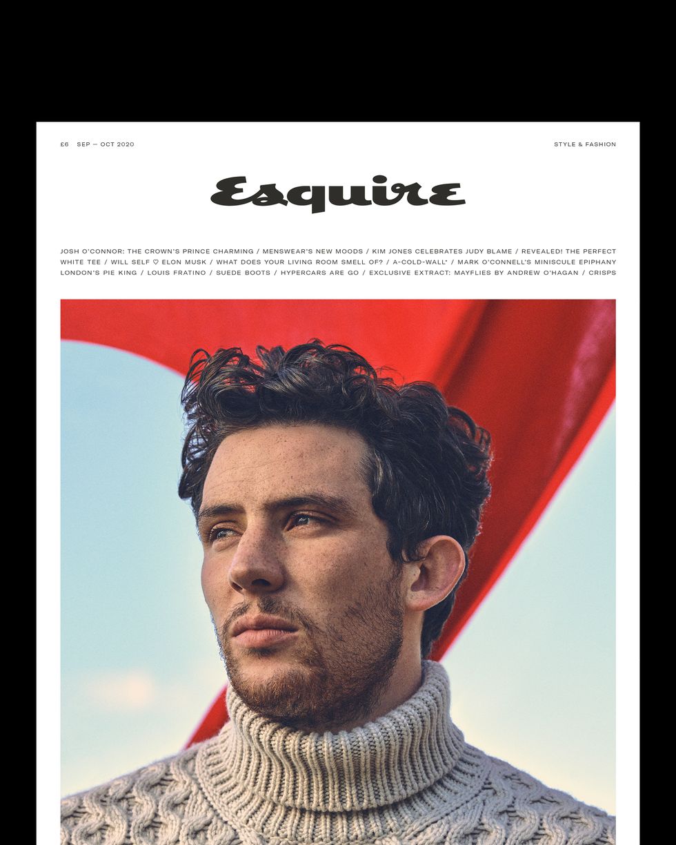 esquire september issue with josh o'connor