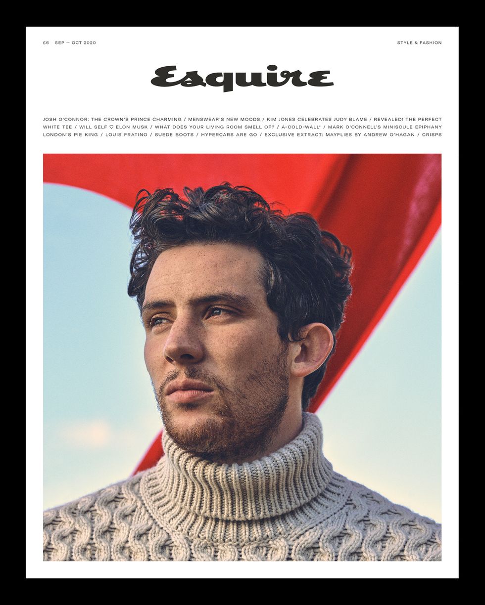 esquire september issue with josh o'connor