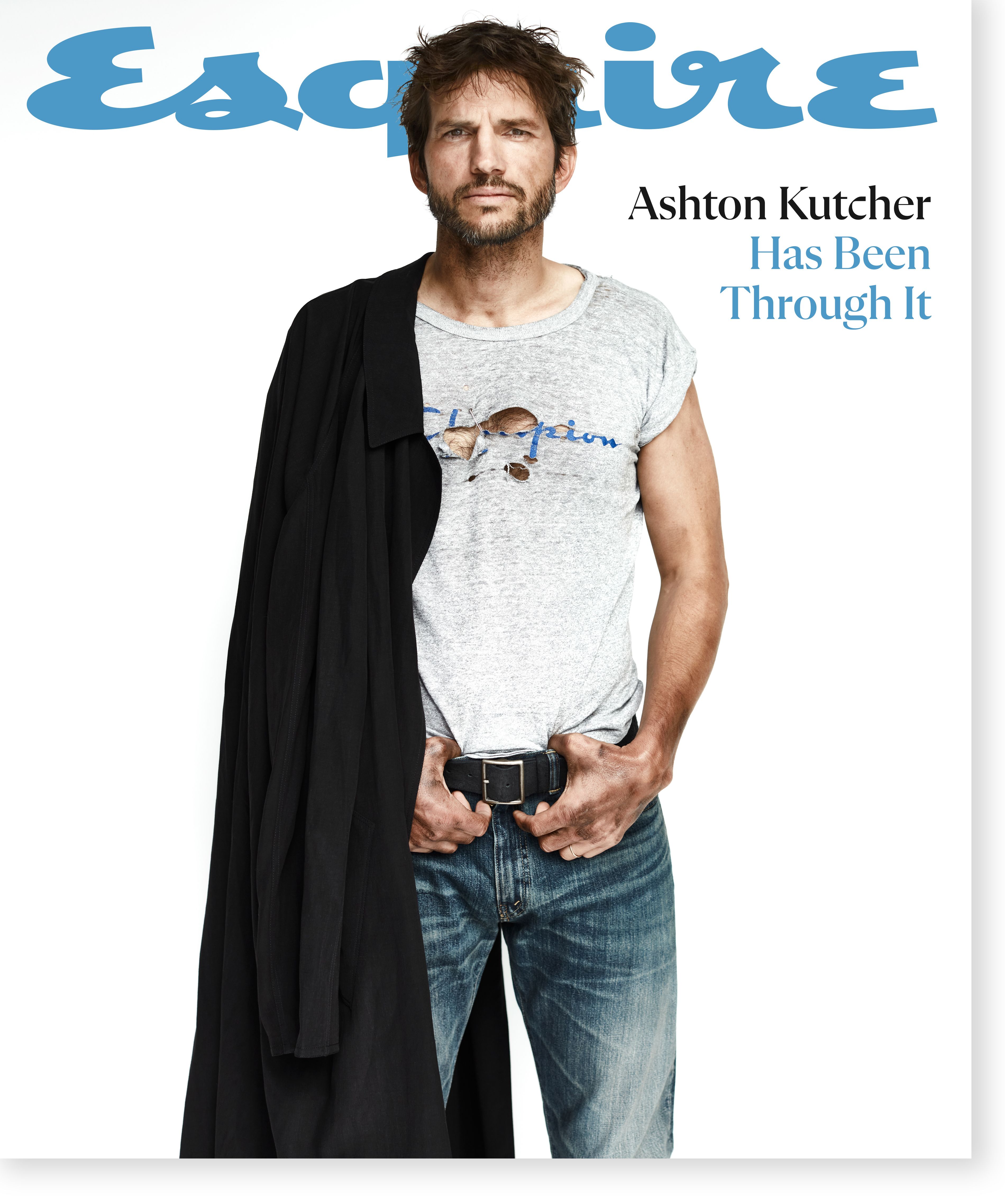 Ashton Out In Public Porn - Ashton Kutcher on Running the NYC Marathon, Mila Kunis, and New Rom-Com  'Your Place or Mine'