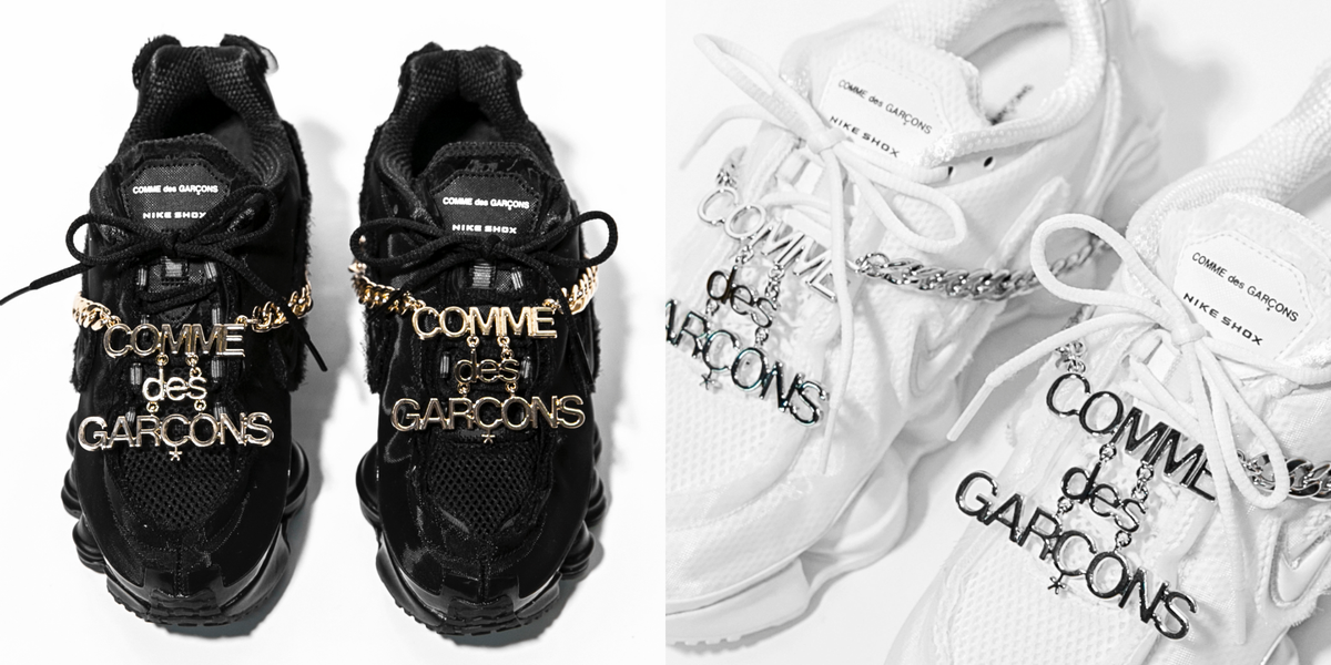 球鞋控這雙要收！Comme des Garçons x Nike Shox 彈簧鞋太時髦