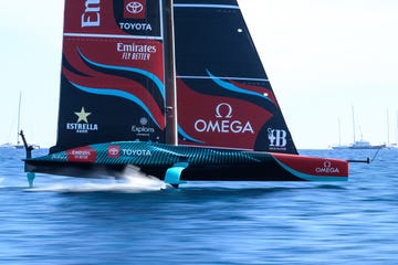 october 19, 2024 louis vuitton 37th americas cup, race day 6 emirates team new zealand,