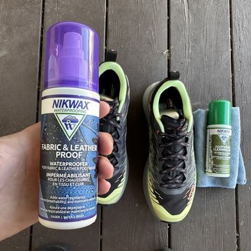 how to waterproof Huarache running shoes
