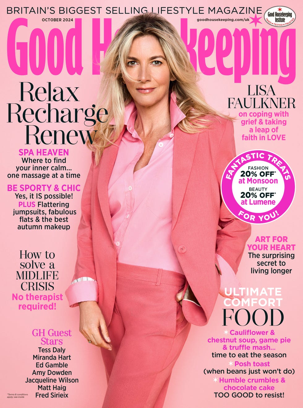 lisa faulkner october cover