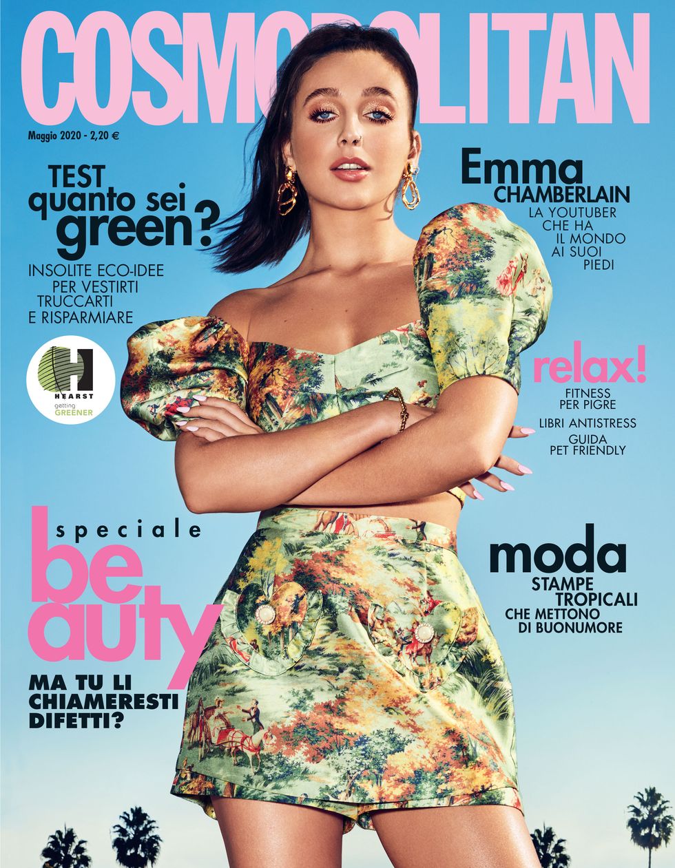 la copertina di cosmopolitan di maggio 2020