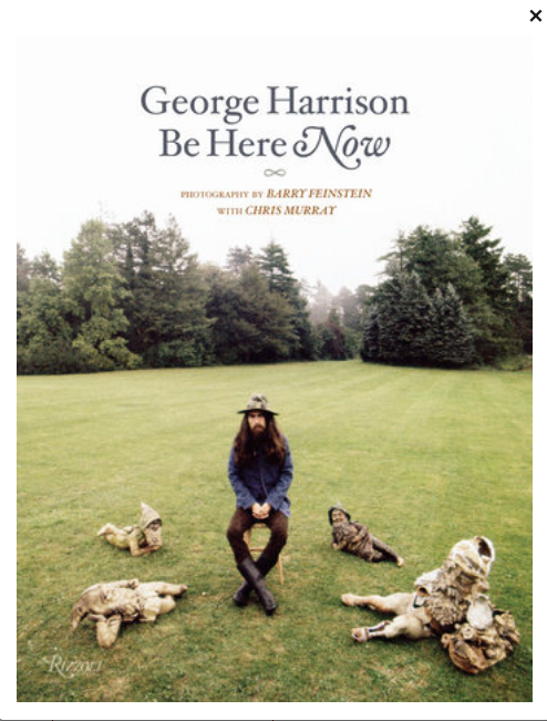 la cover del libro george harrison be here now