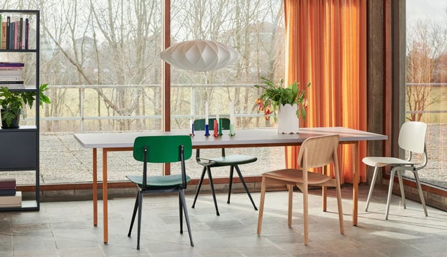 Mesa de comedor extensible de madera de roble Vintage · El Corte Inglés