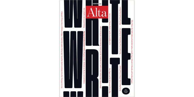 write, issue 25, cover, alta journal