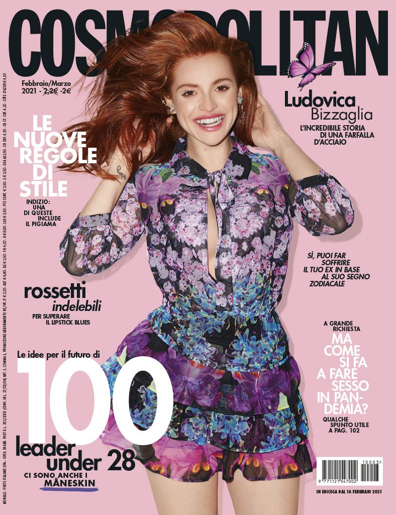 ludovica bizzaglia è la cover star del numero di febbraio marzo di cosmopolitan