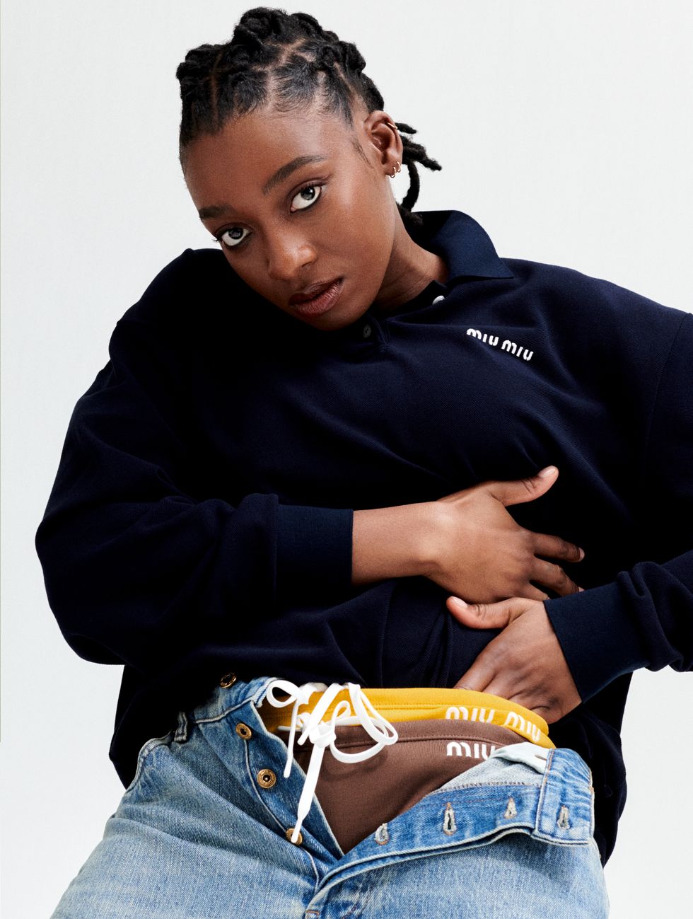 little simz on the cover of june issue for elle uk