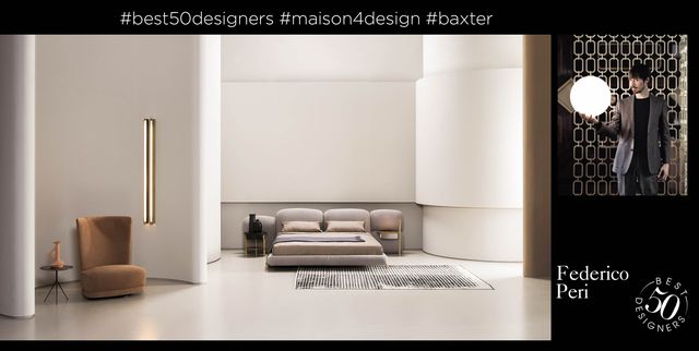 andrea ferrari, federico peri, baxter, best 50 designer, marie claire maison italia, design maggio 2021