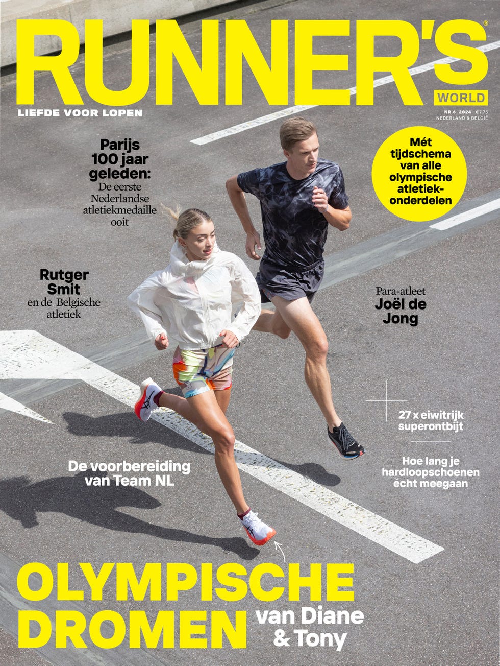 cover magazine runner's world