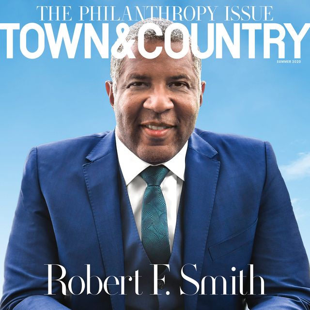 robert f smith on the cover of town  country magazine