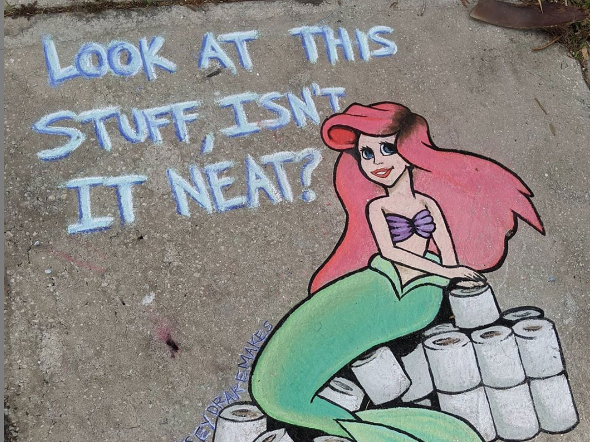 18 Really Cool Sidewalk Chalk Art Ideas That Are Fun
