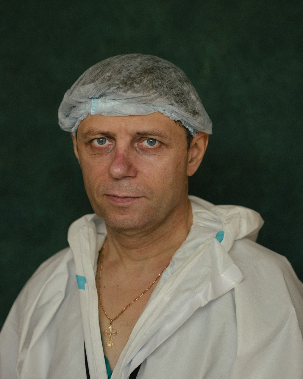 Pavel Azarov hoofd van de afdeling audiologie