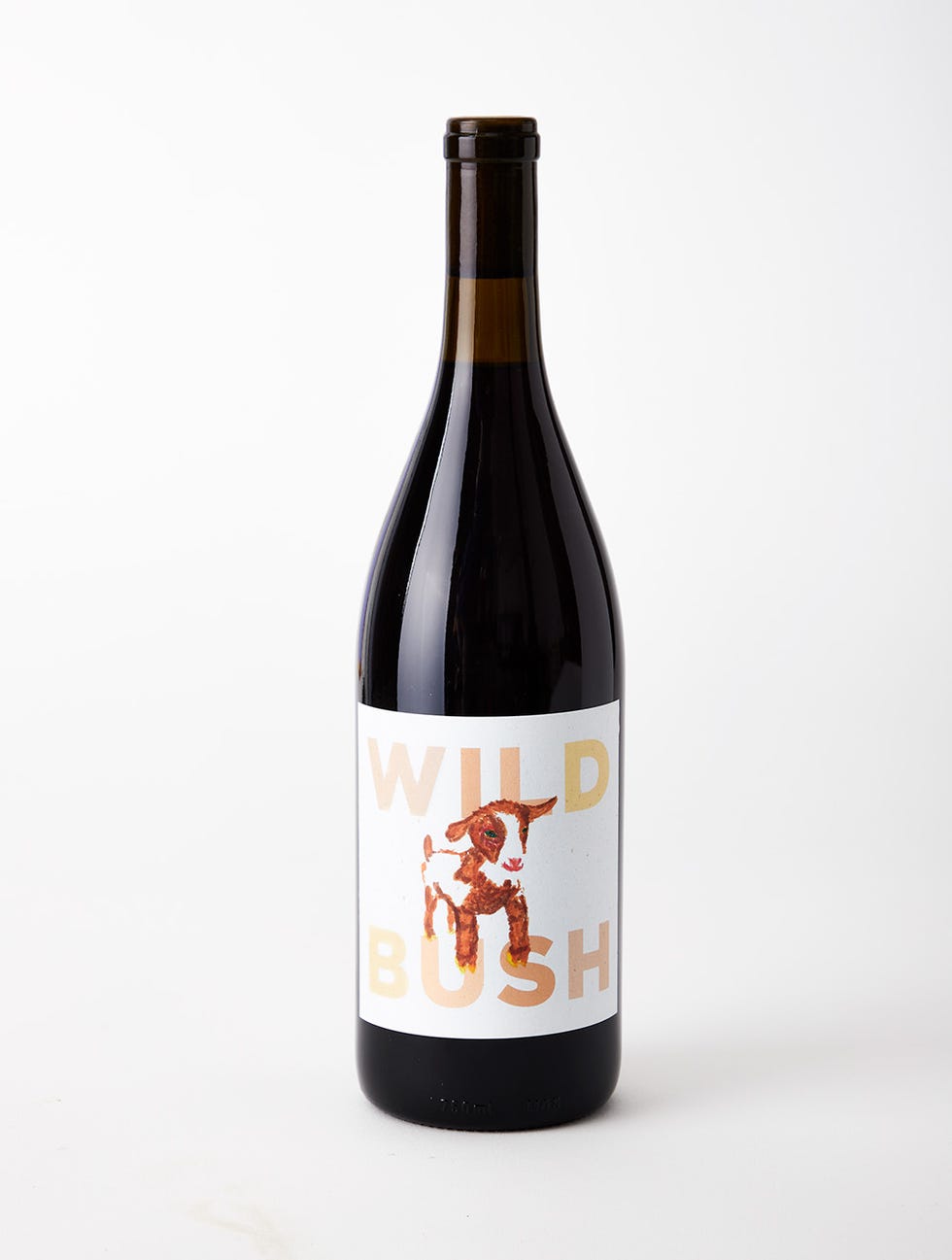 wild bush farm wine bottle