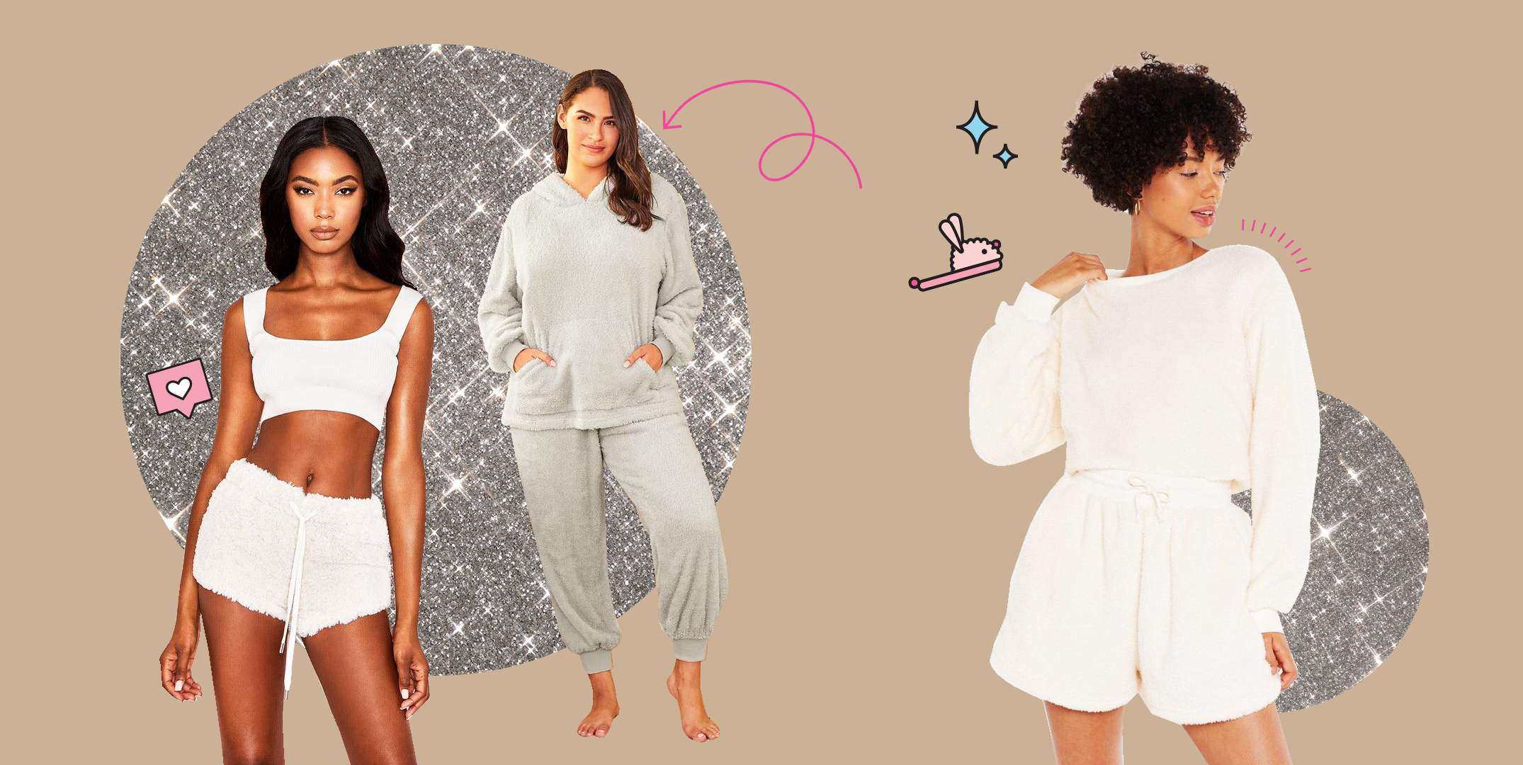 The Fuzzy Pajama Set Trend Will Turn You Into the Chicest Teddy Bear