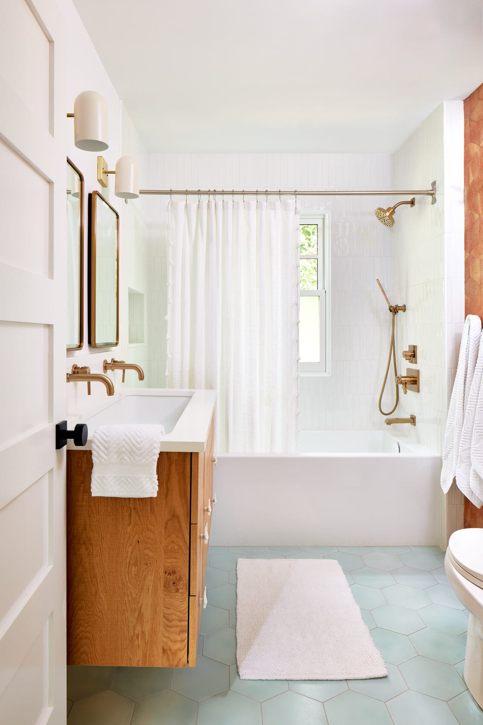 white bathroom