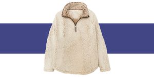 sam's club cozy fleece pullover jacket