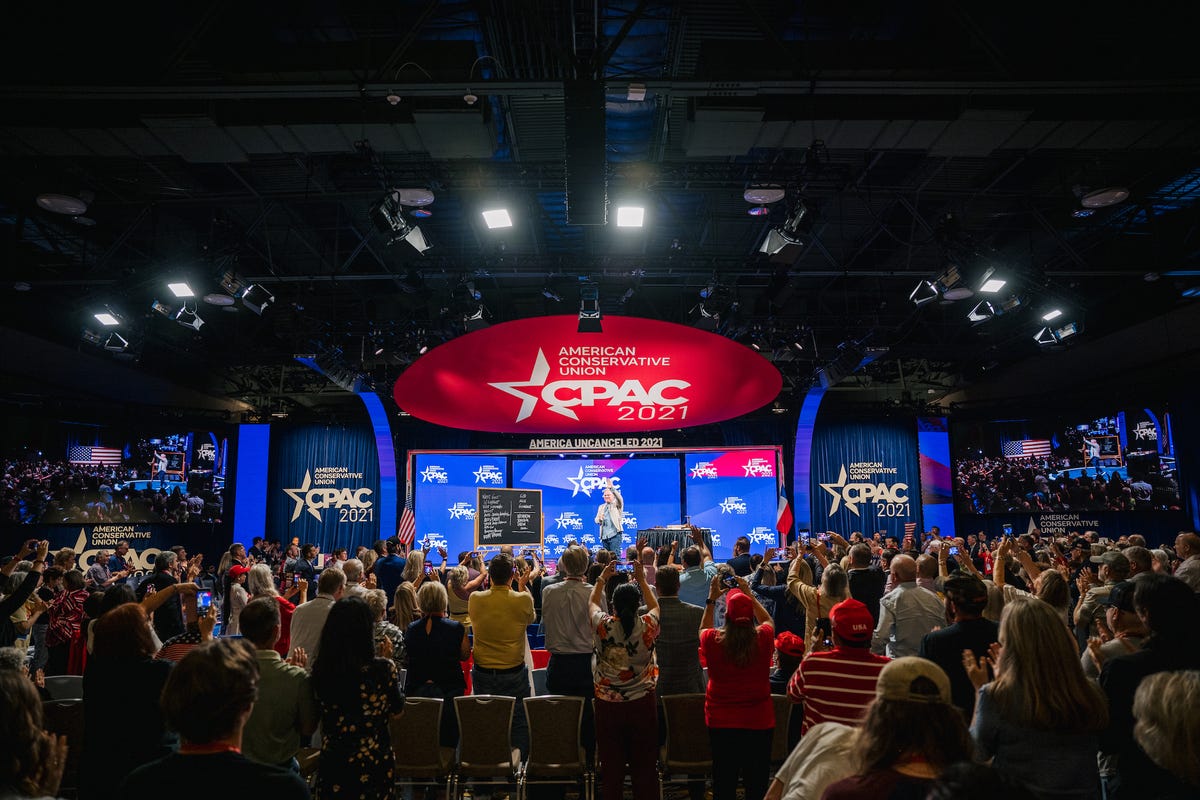 CPAC Crowd Applauds Biden s Missed Vaccine Goal