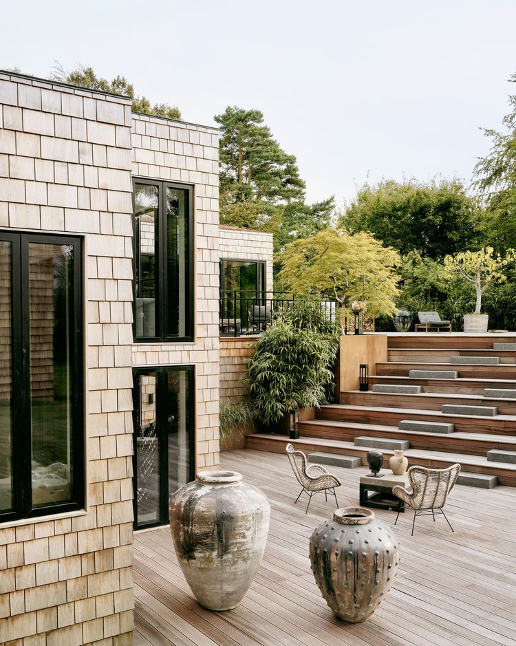 modern garden ideas and inspiration wooden terrace