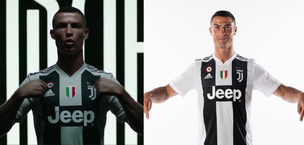 I due colpi della Juve: Ronaldo e CR7