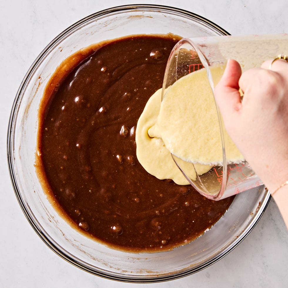 chocolate coca cola sheet pan cake with chocolate icing