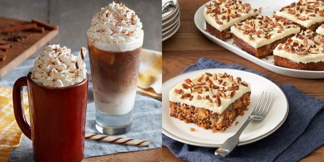 Cracker Barrel Has Fall Items Including A Pumpkin Pie Latte And Carrot Cake