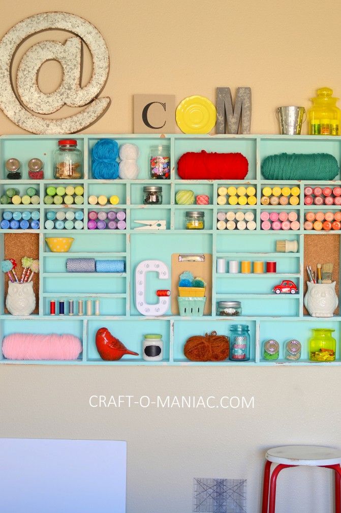 27 Clever Craft Storage Ideas You Need Now