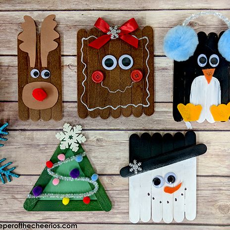 5 Easy Winter Crafts For Kids  DIY Winter Art Projects 