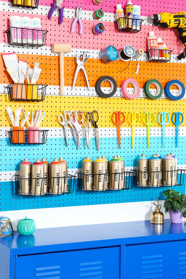 15 Best Craft Storage Ideas 2024 - Craft Room Ideas