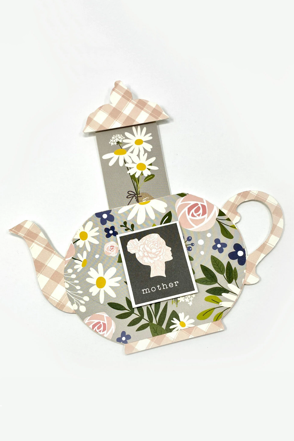crafting cheerfully teapot card