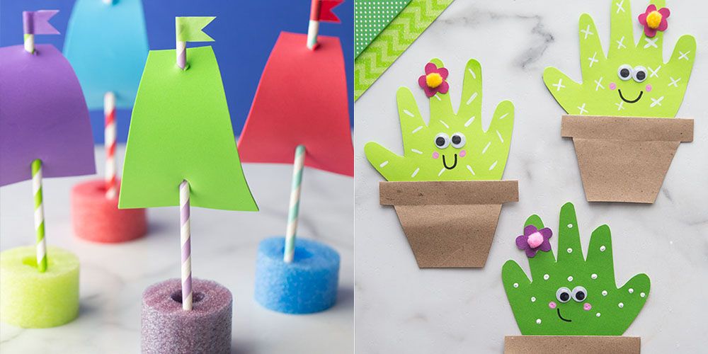 40 Fun Crafts for Kids - Easy DIY Paper and Hand Crafts for Kids
