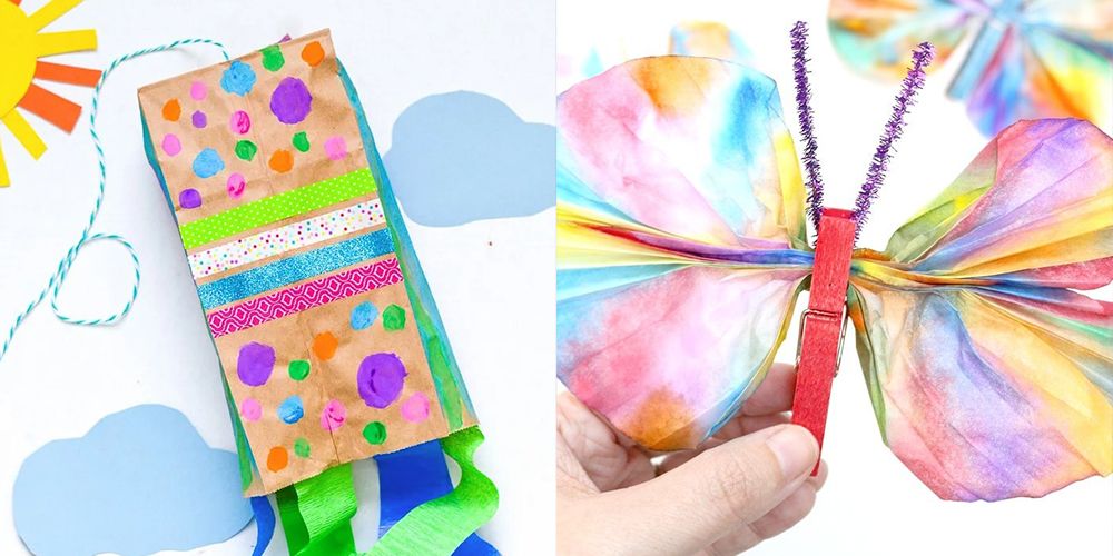 50 Easy Crafts For Kids - Diy Kids' Art Project Ideas