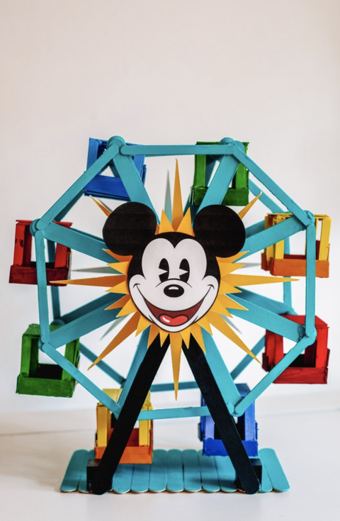 crafts for kids popsicle stick ferris wheel