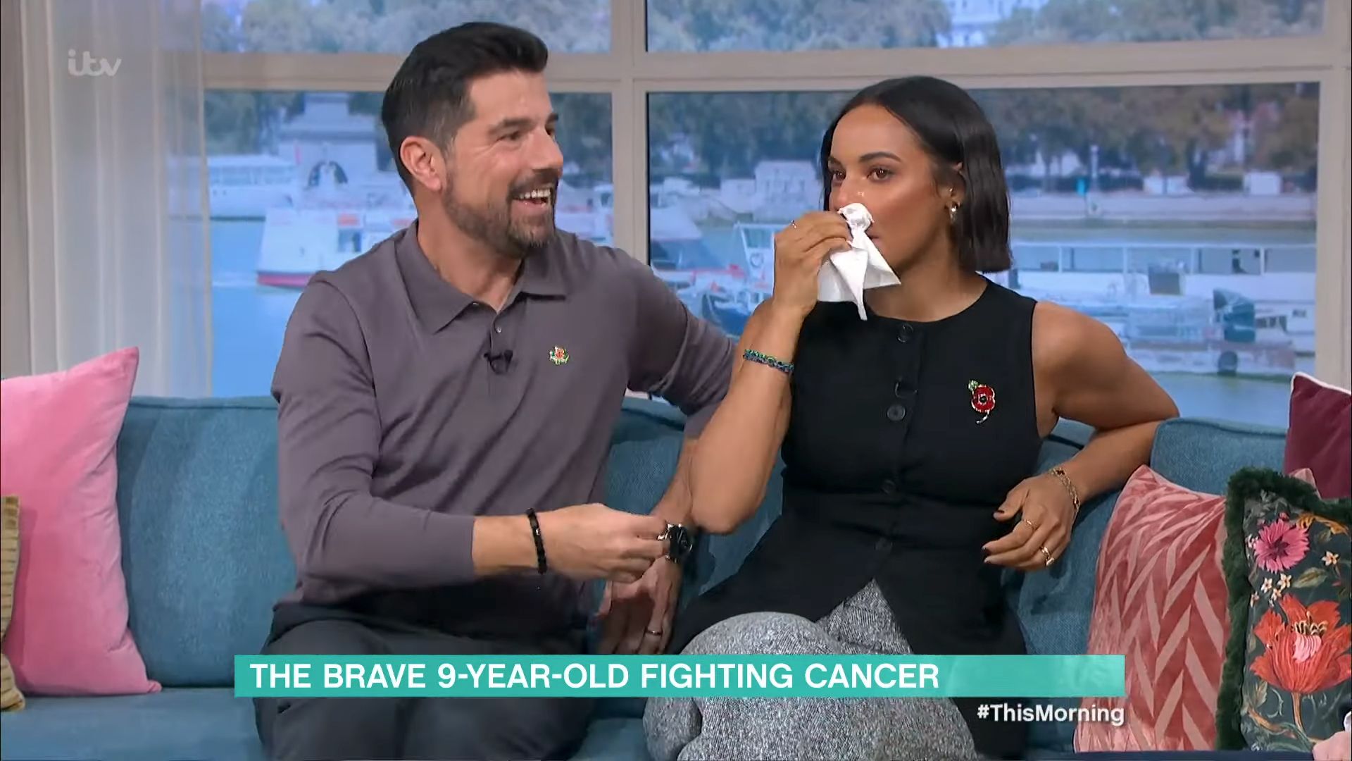 This Morning's Rochelle Humes Breaks Down In Tears Over Boy's Cancer Story