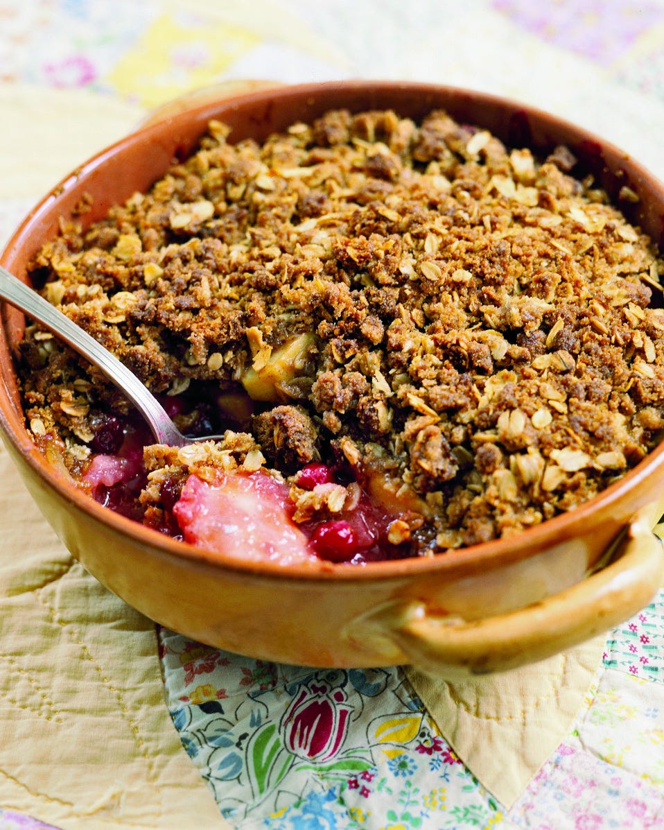 Cranberry Apple Crisp