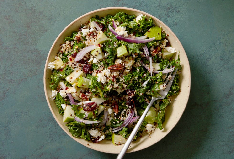cranberry apple quinoa salad
