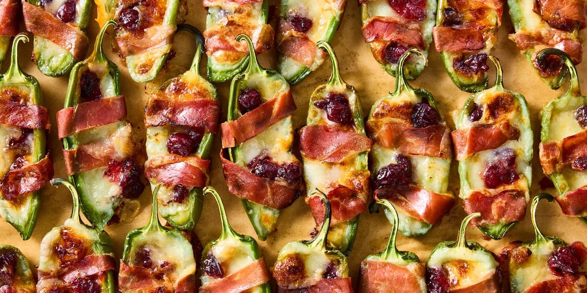 preview for Cranberry Brie Jalapeño Poppers Are Perfectly Spicy