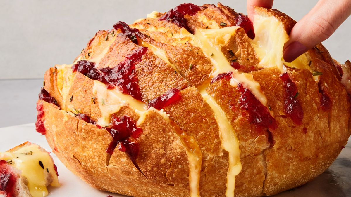 preview for Cranberry Brie Pull-Apart Bread Will Make You Weak In The Knees