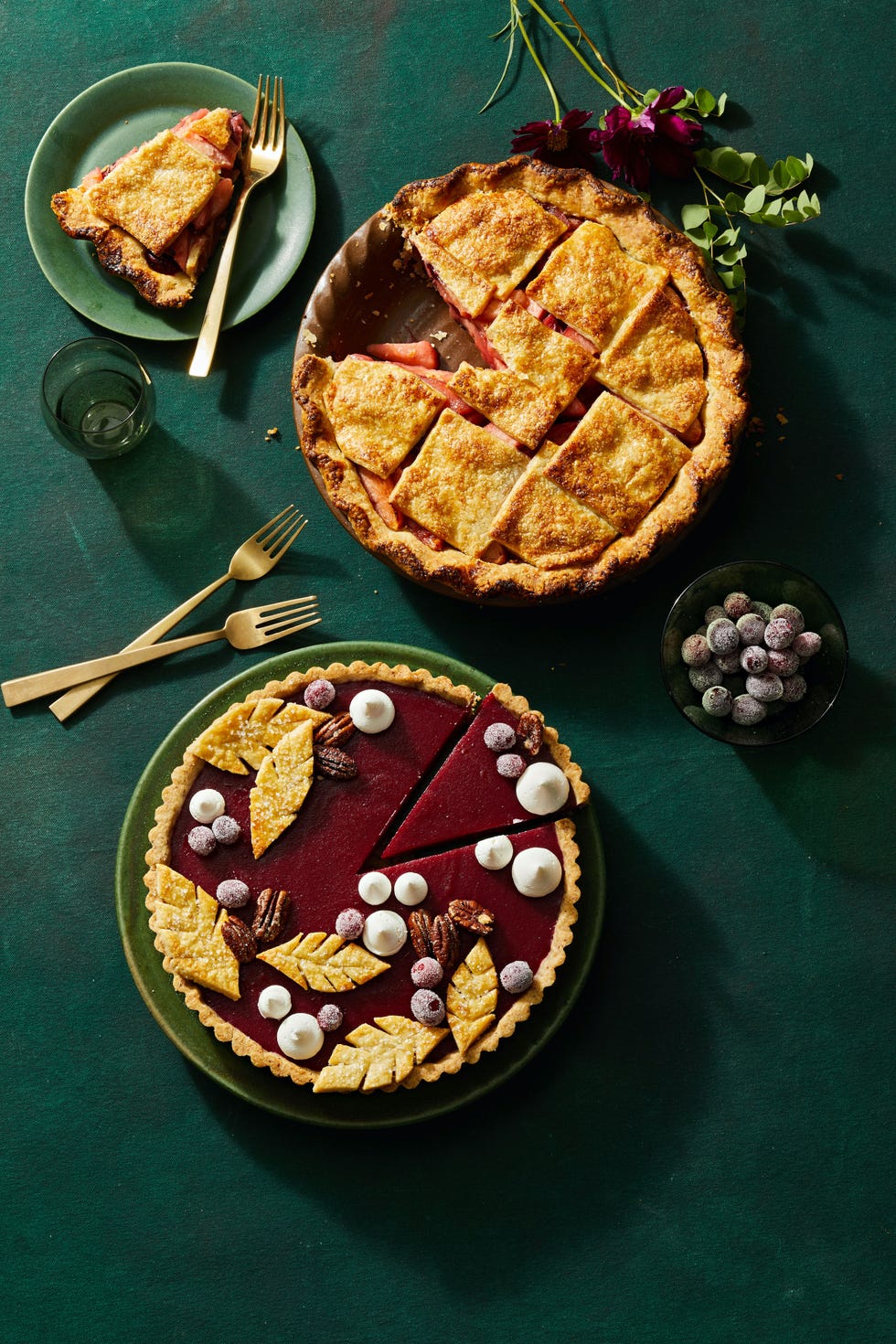 apple cranberry pie
