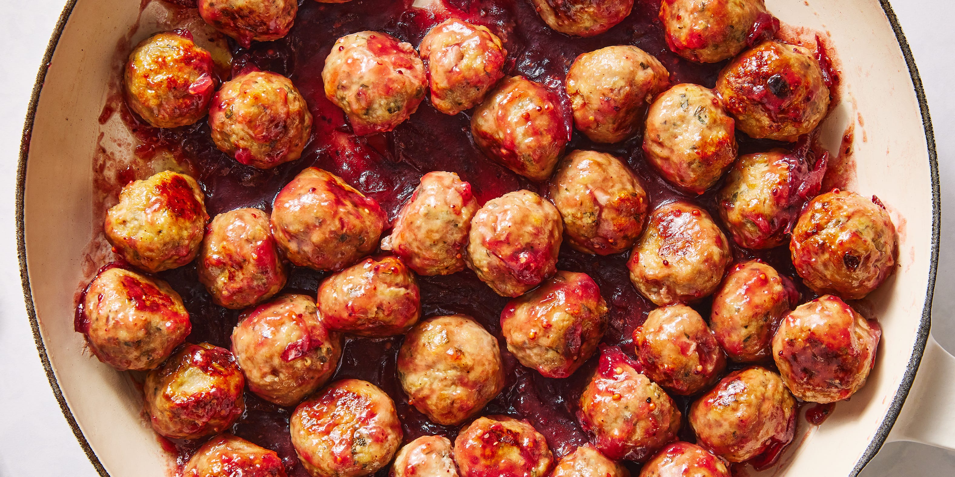 Cranberry-Glazed Turkey Meatballs Will Shake Up Your Thanksgiving Leftovers