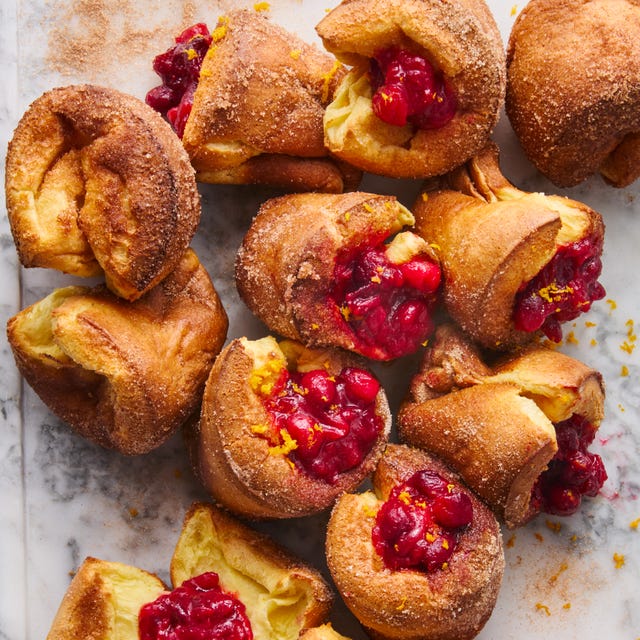orange cranberry popovers
