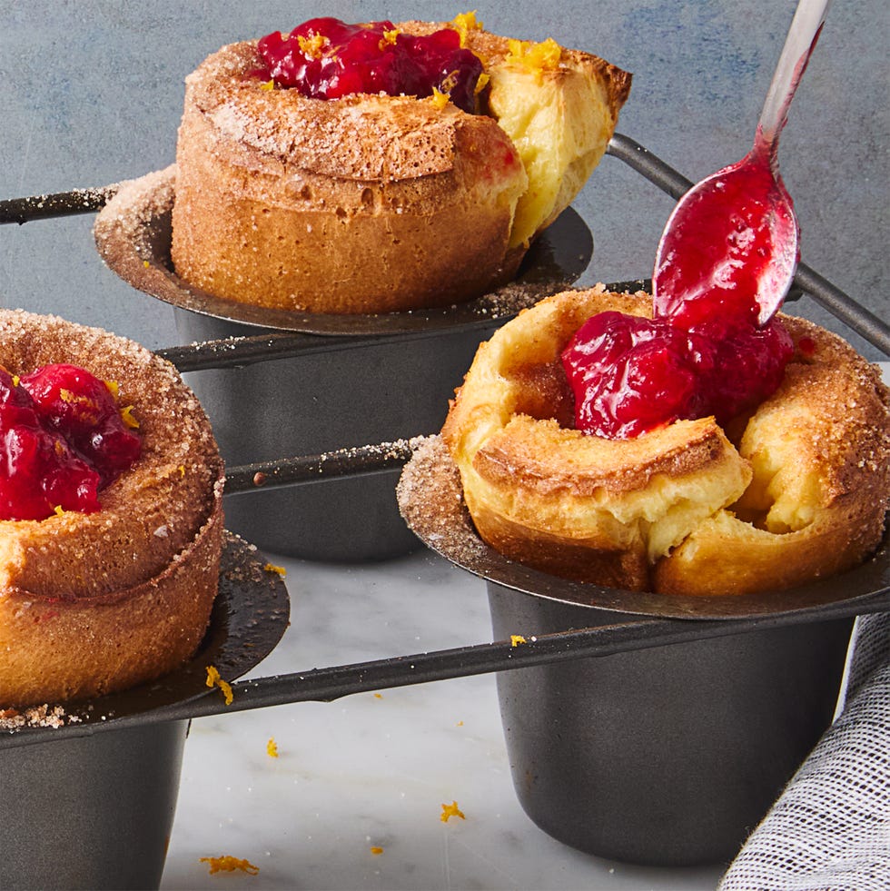 orange cranberry popovers