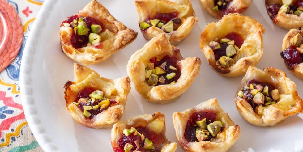 cranberry and brie bites