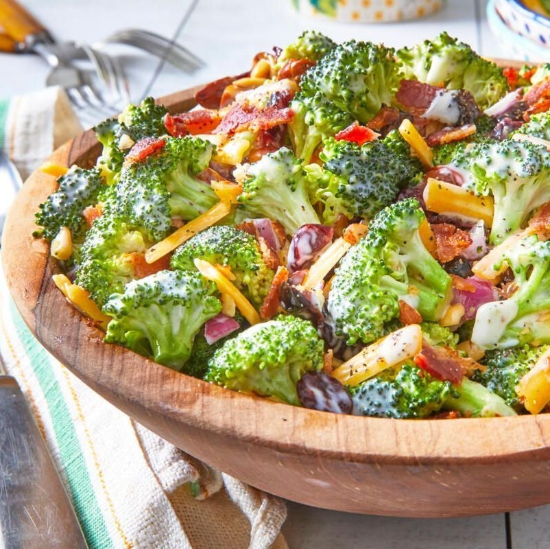 broccoli salad with cranberries broccoli salad with cranberries